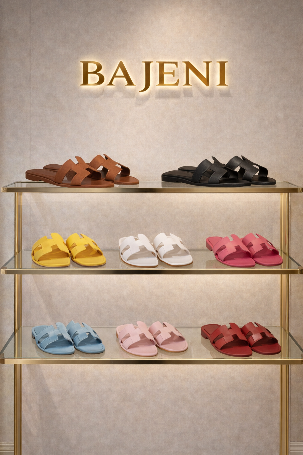 Luxuriöse Designer Sandalen aus Leder – zeitlos elegant