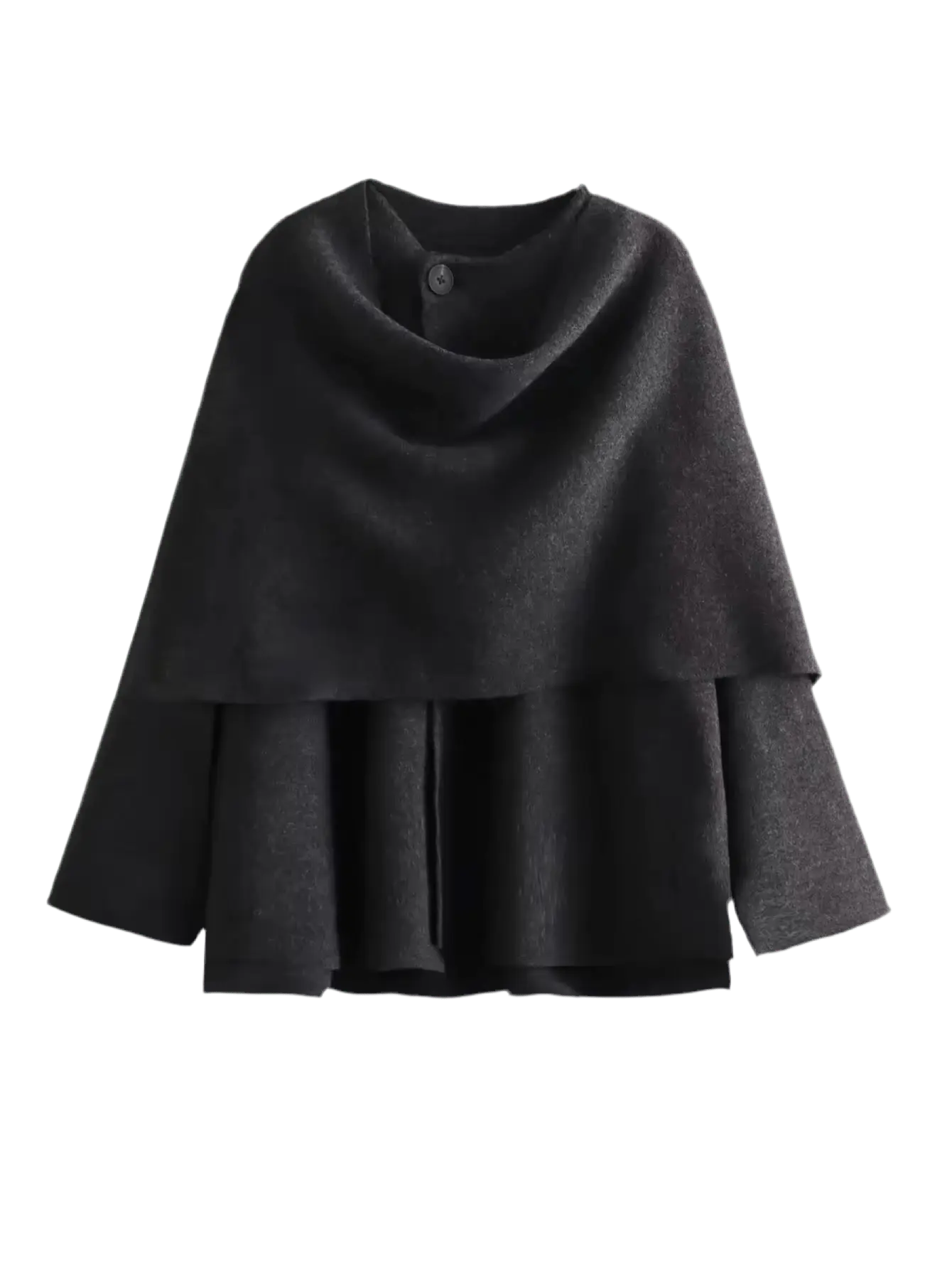 Elegante Cape-Jacke - Bajeni