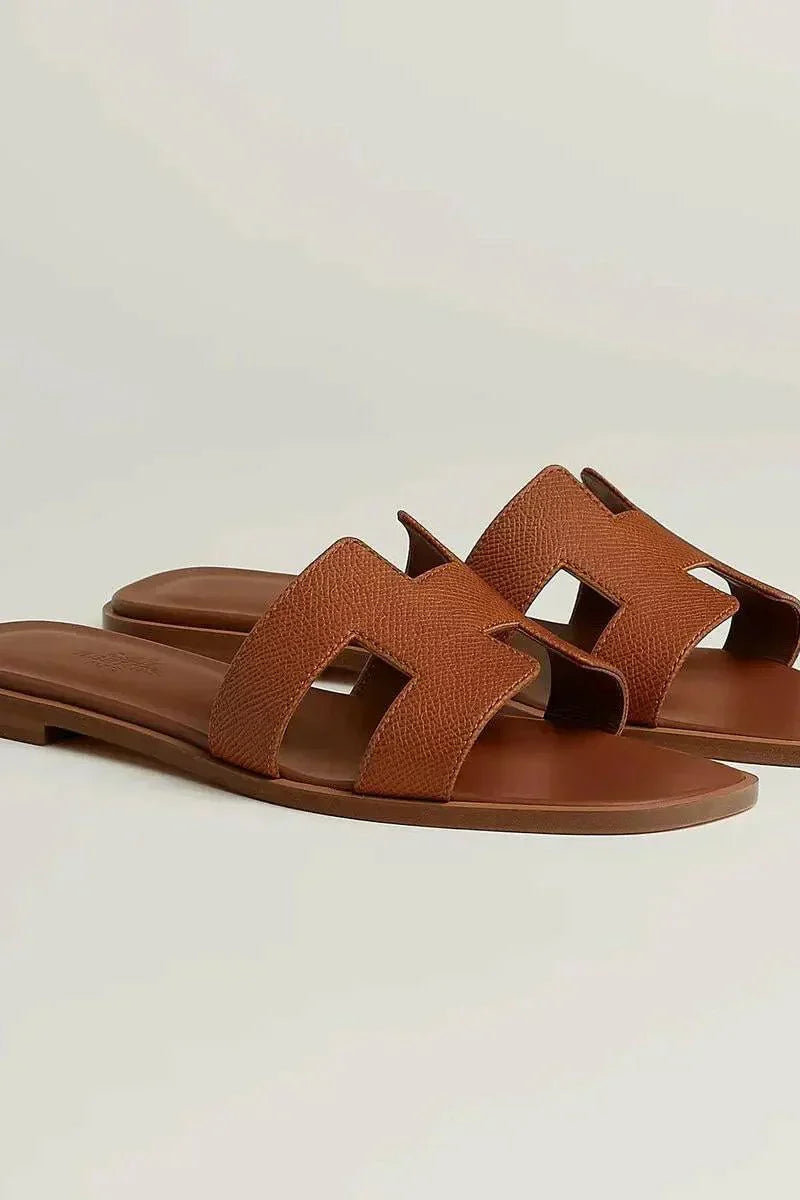 Luna Cut Ledersandale - Bajeni