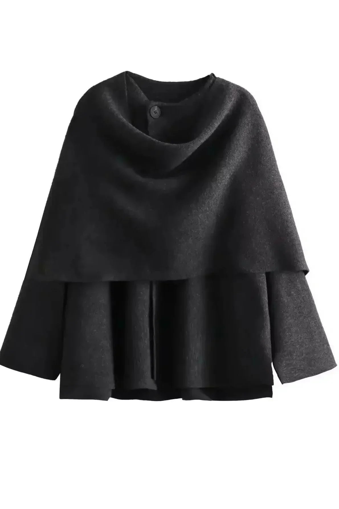 Elegante Cape-Jacke - Bajeni